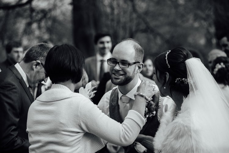 Zoe and Dan's wedding at Ringwood Hall, Chesterfield — photo 46 of 76