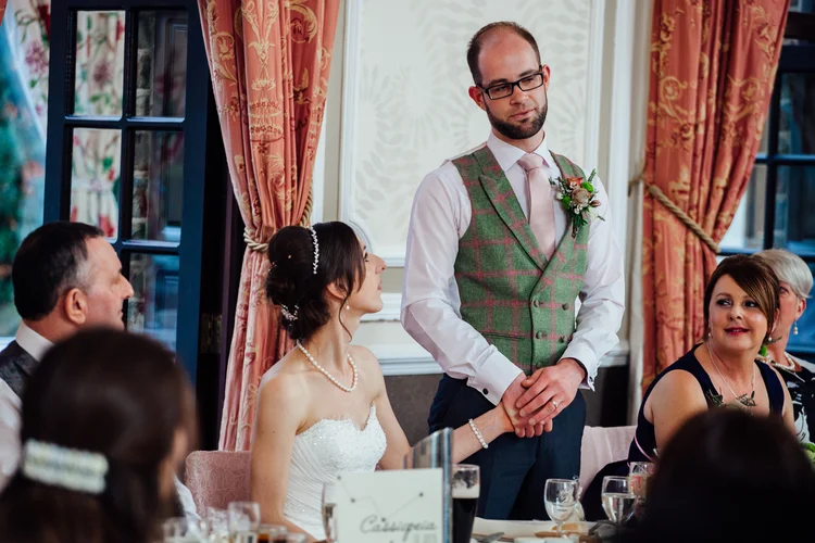Zoe and Dan's wedding at Ringwood Hall, Chesterfield — photo 62 of 76