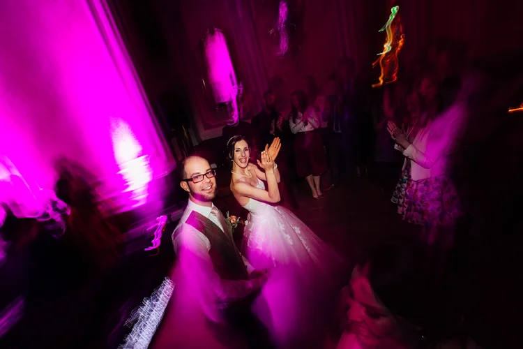 Zoe and Dan's wedding at Ringwood Hall, Chesterfield — photo 75 of 76