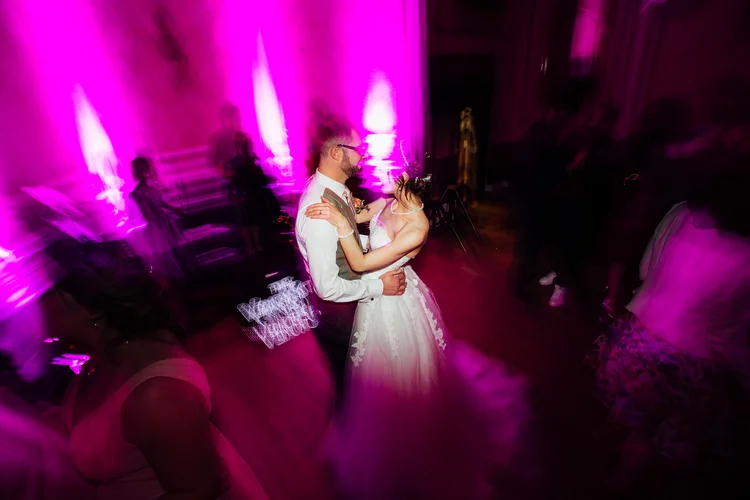 Zoe and Dan's wedding at Ringwood Hall, Chesterfield — photo 74 of 76