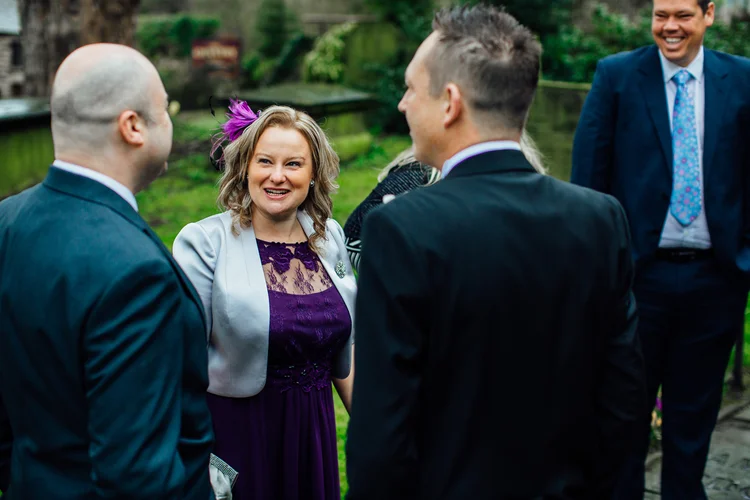 Liz and Darron's wedding in Dronfield, near Sheffield — photo 13 of 48