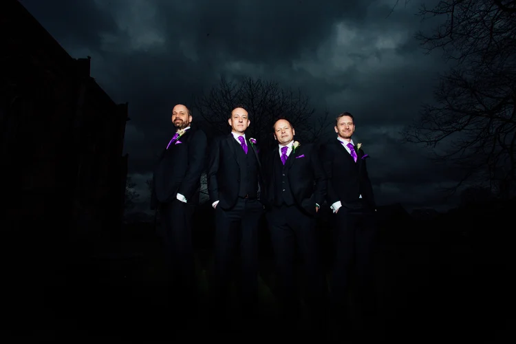 Liz and Darron's wedding in Dronfield, near Sheffield — photo 14 of 48