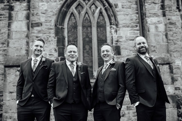 Liz and Darron's wedding in Dronfield, near Sheffield — photo 15 of 48