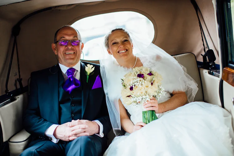 Liz and Darron's wedding in Dronfield, near Sheffield — photo 16 of 48