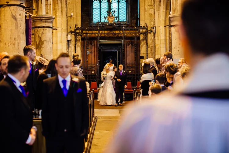 Liz and Darron's wedding in Dronfield, near Sheffield — photo 21 of 48