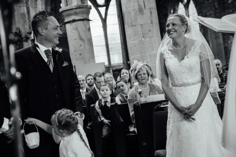 Liz and Darron's wedding in Dronfield, near Sheffield — photo 22 of 48