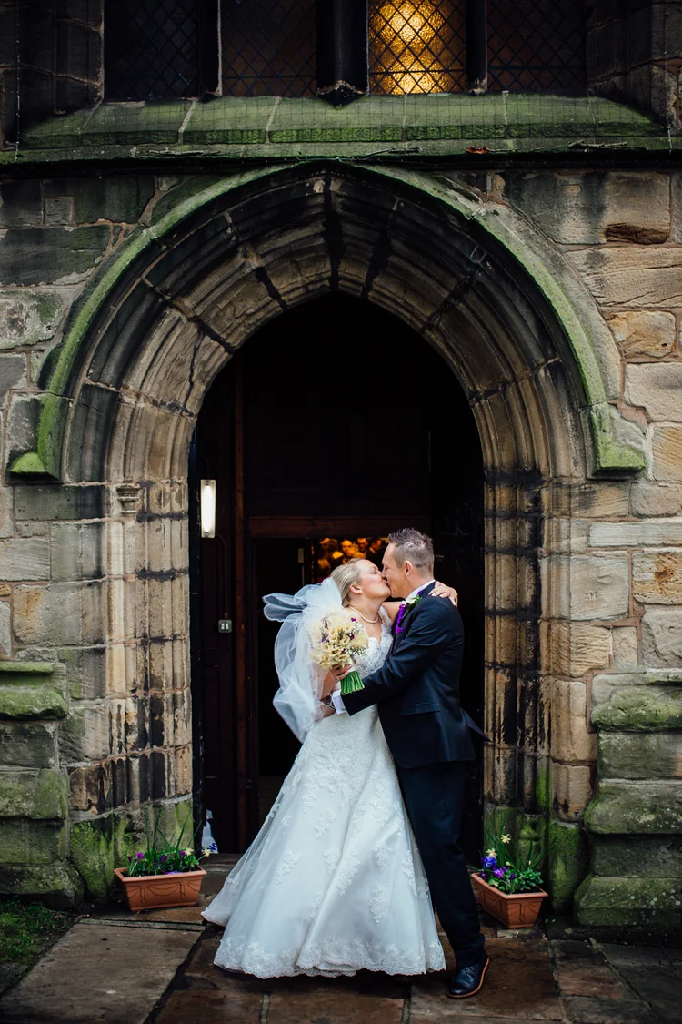 Liz and Darron's wedding in Dronfield, near Sheffield — photo 25 of 48