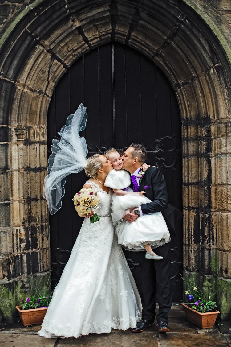 Liz and Darron's wedding in Dronfield, near Sheffield — photo 27 of 48