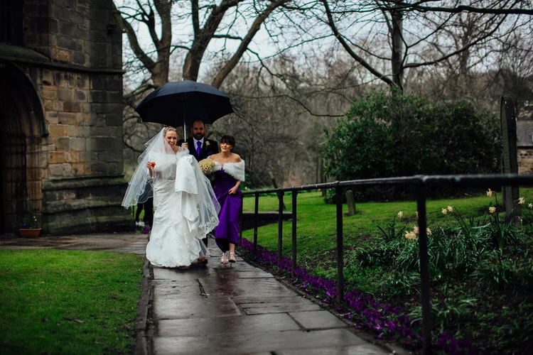 Liz and Darron's wedding in Dronfield, near Sheffield — photo 30 of 48