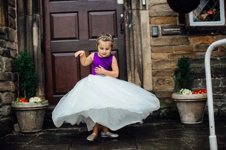 Liz and Darron's wedding in Dronfield, near Sheffield — photo 36 of 48