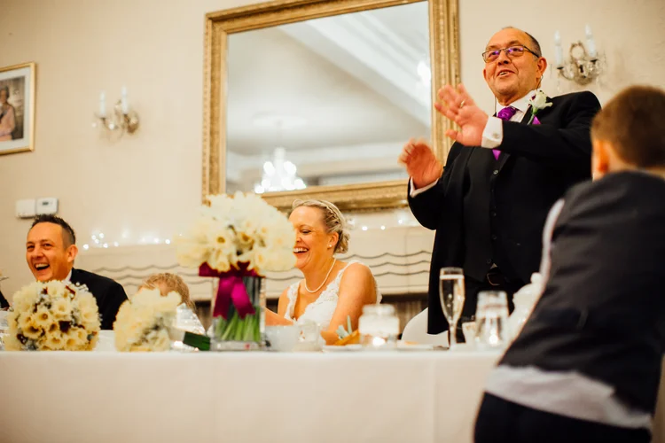 Liz and Darron's wedding in Dronfield, near Sheffield — photo 38 of 48