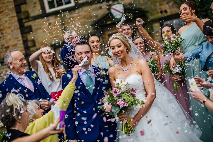 Kim and Matt's wedding at Mosborough Hall, Sheffield — photo 54 of 113