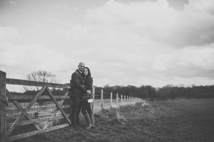 Becky and Leon's pre-wedding shoot at Keppel's Column, Rotherham — photo 17 of 19