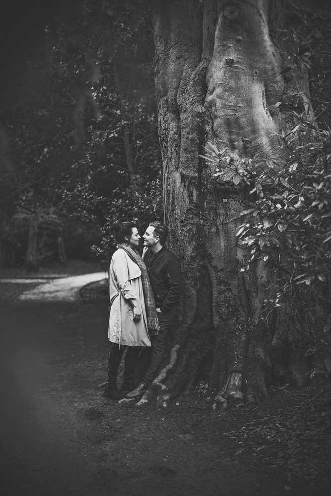 Jennie and Lewis's pre-wedding shoot at Yorkshire Sculpture Park — photo 13 of 31