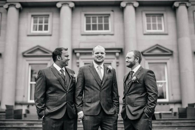 Natalie and Chris's sunny wedding at Wortley Hall, Sheffield — photo 24 of 86