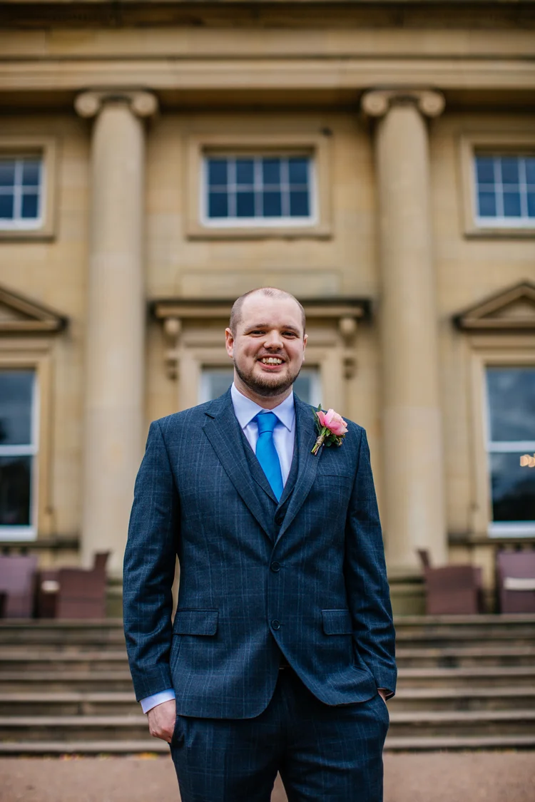 Natalie and Chris's sunny wedding at Wortley Hall, Sheffield — photo 26 of 86