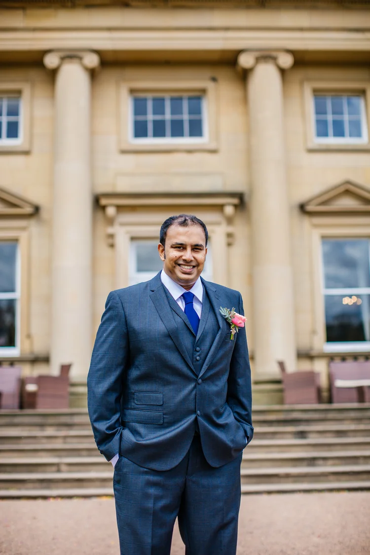 Natalie and Chris's sunny wedding at Wortley Hall, Sheffield — photo 27 of 86