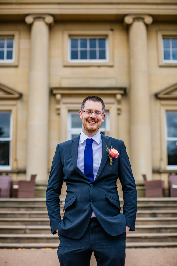 Natalie and Chris's sunny wedding at Wortley Hall, Sheffield — photo 29 of 86