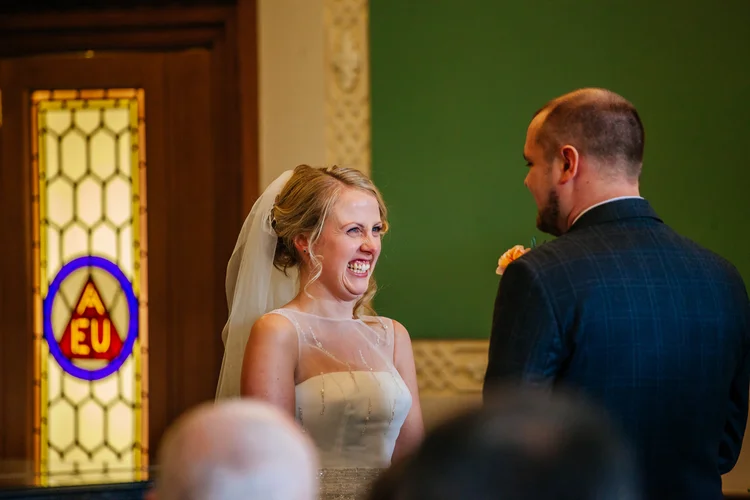 Natalie and Chris's sunny wedding at Wortley Hall, Sheffield — photo 39 of 86