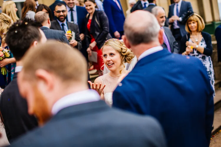 Natalie and Chris's sunny wedding at Wortley Hall, Sheffield — photo 43 of 86