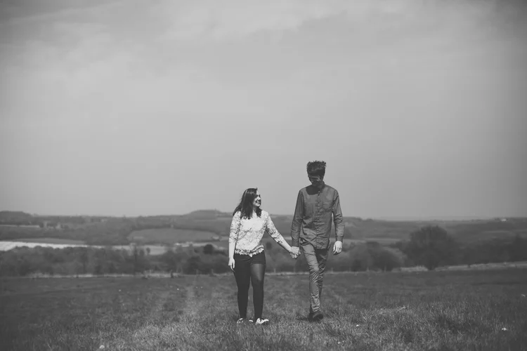 Jennie and Graydon's pre-wedding shoot at Keppel's Column, Rotherham — photo 8 of 21