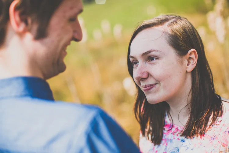 Jennie and Graydon's pre-wedding shoot at Keppel's Column, Rotherham — photo 14 of 21