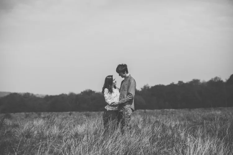 Jennie and Graydon's pre-wedding shoot at Keppel's Column, Rotherham — photo 16 of 21