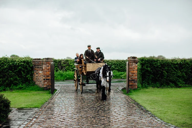 Emily and Kingsley's wedding at Ryther Church, Yorkshire — photo 82 of 109