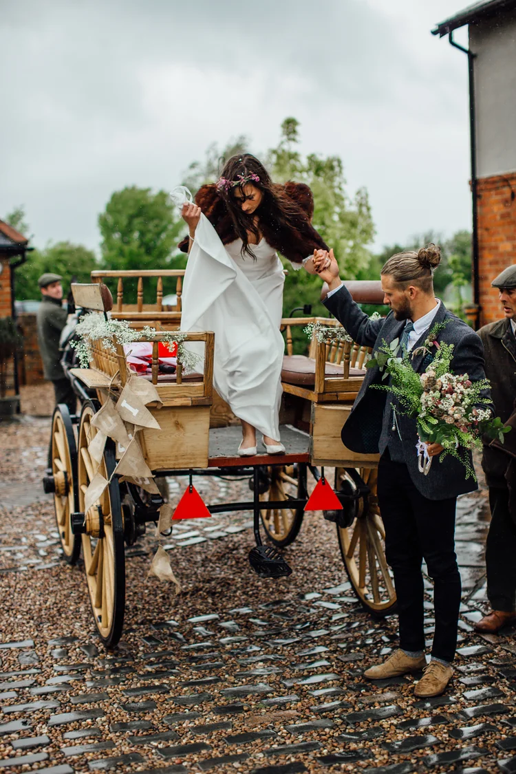 Emily and Kingsley's wedding at Ryther Church, Yorkshire — photo 83 of 109
