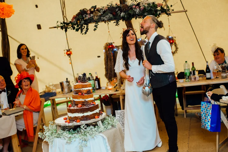 Emily and Kingsley's wedding at Ryther Church, Yorkshire — photo 90 of 109