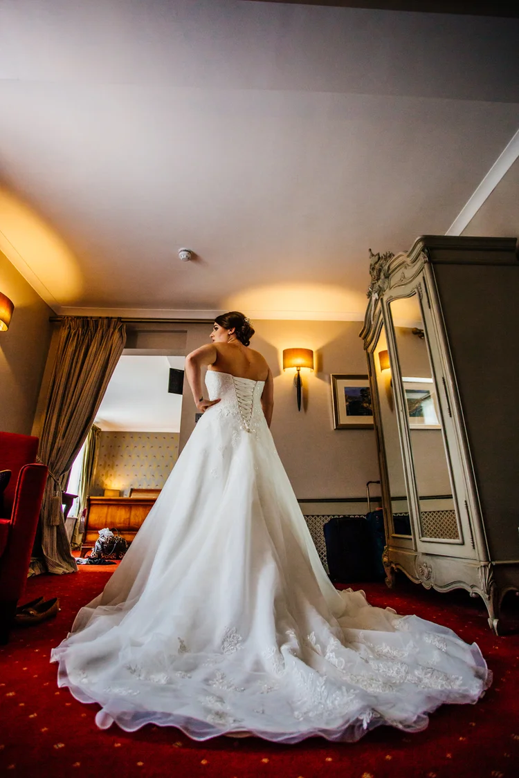 Jennie and Lewis's wedding at Thoresby Courtyard, Nottinghamshire — photo 13 of 106