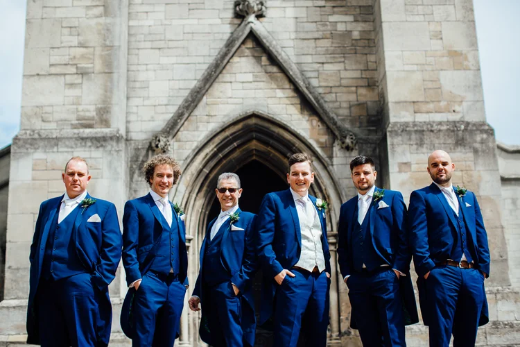Jennie and Lewis's wedding at Thoresby Courtyard, Nottinghamshire — photo 14 of 106