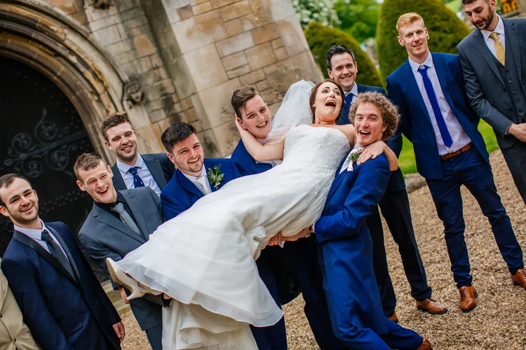 Jennie and Lewis's wedding at Thoresby Courtyard, Nottinghamshire — photo 47 of 106