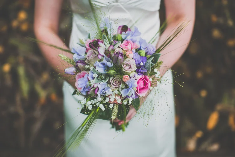 Carys and Nick's wedding at Berkswell Church and a family marquee — photo 16 of 92