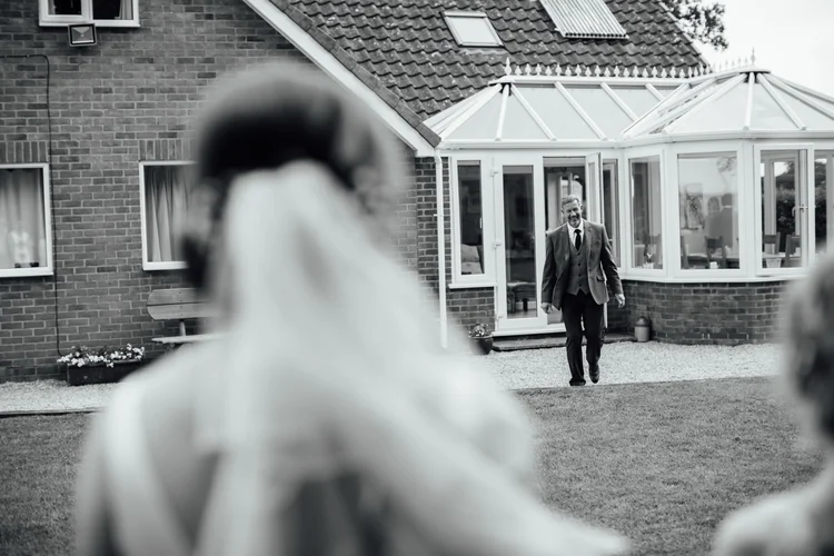 Carys and Nick's wedding at Berkswell Church and a family marquee — photo 18 of 92