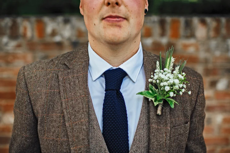 Carys and Nick's wedding at Berkswell Church and a family marquee — photo 25 of 92