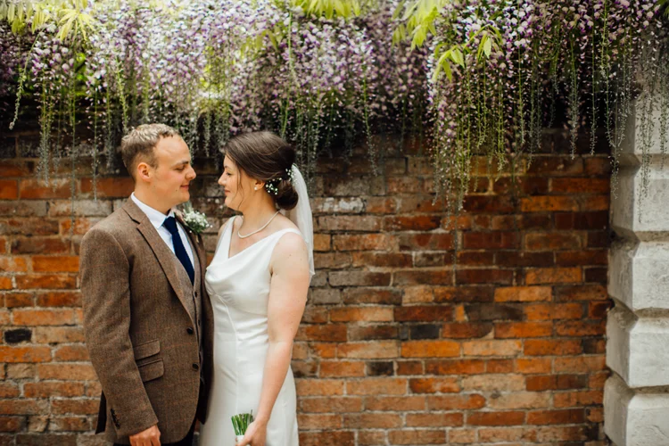 Carys and Nick's wedding at Berkswell Church and a family marquee — photo 40 of 92