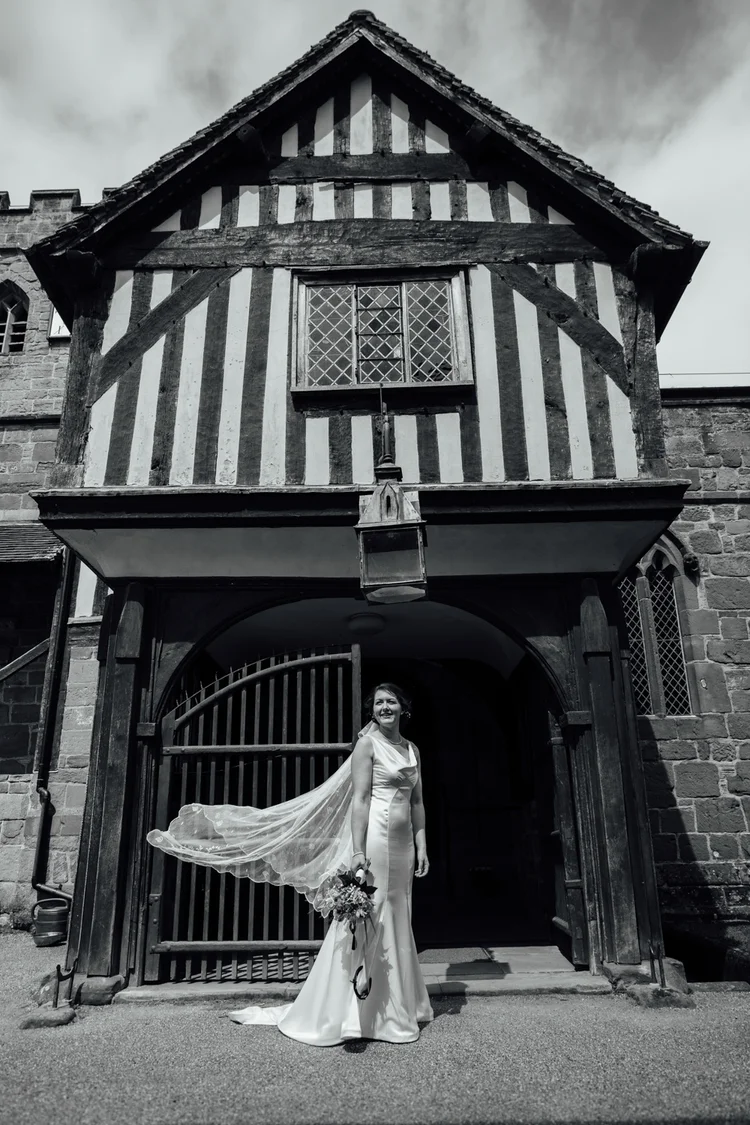 Carys and Nick's wedding at Berkswell Church and a family marquee — photo 42 of 92