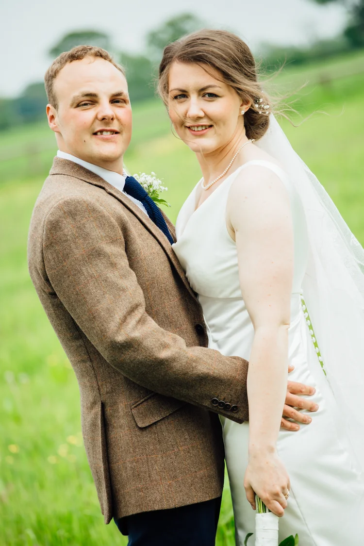 Carys and Nick's wedding at Berkswell Church and a family marquee — photo 53 of 92