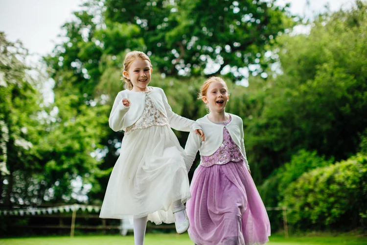 Carys and Nick's wedding at Berkswell Church and a family marquee — photo 62 of 92