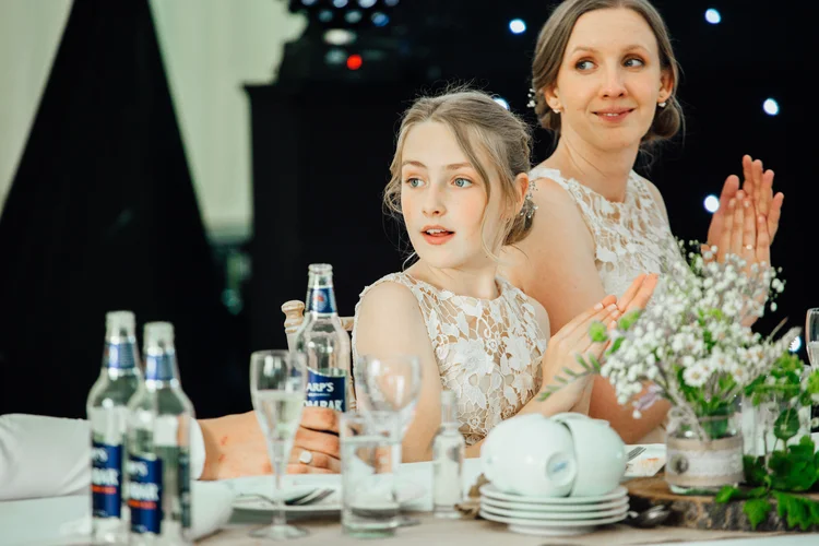 Carys and Nick's wedding at Berkswell Church and a family marquee — photo 74 of 92