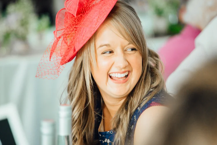 Carys and Nick's wedding at Berkswell Church and a family marquee — photo 75 of 92