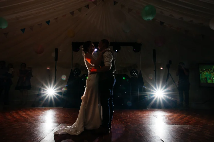 Carys and Nick's wedding at Berkswell Church and a family marquee — photo 78 of 92