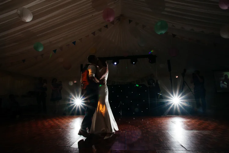 Carys and Nick's wedding at Berkswell Church and a family marquee — photo 81 of 92