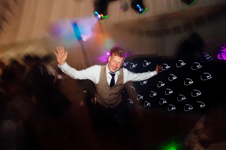 Carys and Nick's wedding at Berkswell Church and a family marquee — photo 85 of 92