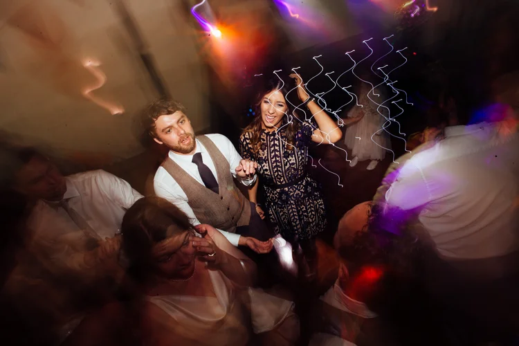 Carys and Nick's wedding at Berkswell Church and a family marquee — photo 86 of 92