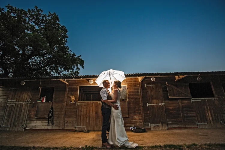 Carys and Nick's wedding at Berkswell Church and a family marquee — photo 88 of 92