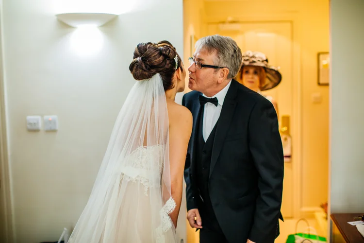 Becky and Leon's wedding at Whitley Hall Hotel, Sheffield — photo 9 of 100