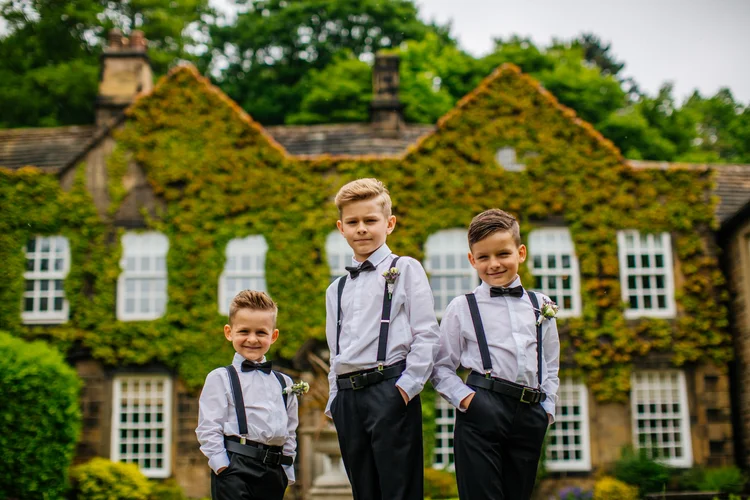 Becky and Leon's wedding at Whitley Hall Hotel, Sheffield — photo 12 of 100