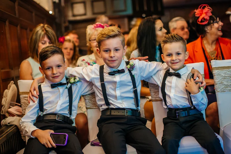 Becky and Leon's wedding at Whitley Hall Hotel, Sheffield — photo 25 of 100